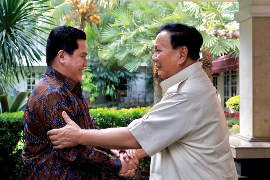 prabowo-cari-pengganti-erick-thohir?