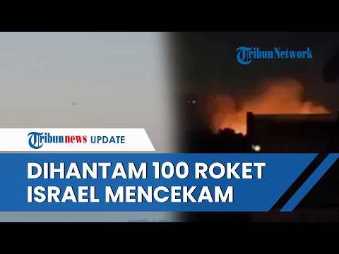 Iron Dome Jebol 2 Hari Berturut-turut! 100 Roket Hizbullah Bakar Israel Utara, Pangkalan IDF Lenyap