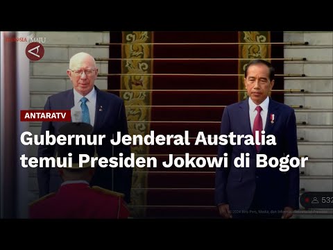 Gubernur Jenderal Australia temui Presiden Jokowi di Bogor