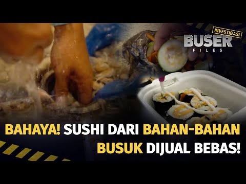 Sushi Murah, Ternyata Bahan-bahannya dari Sampah! | Buser Investigasi