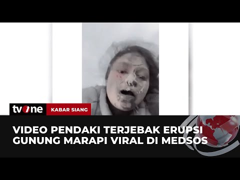 Penuh Abu Vulkanik! Begini Video Pendaki yang Terjebak Erupsi Gunung Marapi | Kabar Siang tvOne