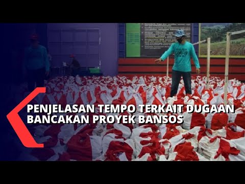 Penjelasan Koran Tempo Terkait Dugaan Bancakan Proyek Bansos