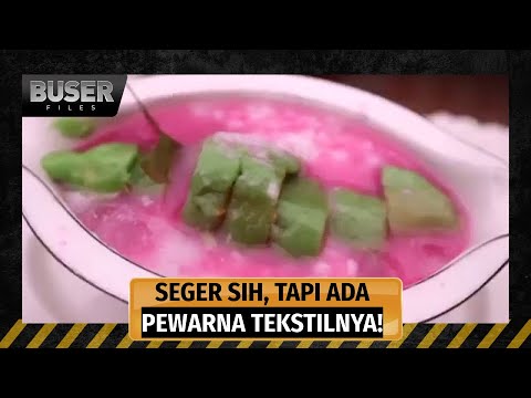 Awas! Es Pisang Ijo Dicampur Pewarna Tekstil oleh Sebagian Oknum Penjual Nakal | Buser Investigasi