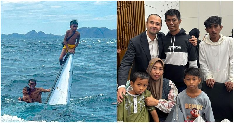 foto-nelayan-dan-2-anaknya-yang-terombang-ambing-di-laut-viral,-raffi-ahmad-siap-belikan-perahu-baru