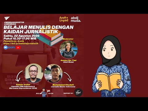 BELAJAR MENULIS dengan KAIDAH JURNALISTIK