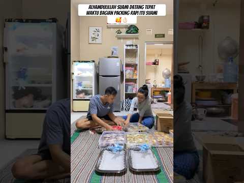 Bagian packing hantaran suami yang super rapi #remix #ytshort #ytpujianic4