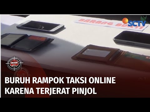 Terjerat Pinjol, Buruh Pabrik Roti Rampok Pengemudi Taksi Online  | Buser