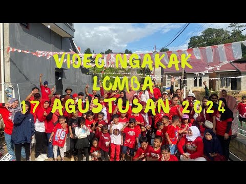 VIDEO NGAKAK LOMBA 17 AGUSTUS 2024