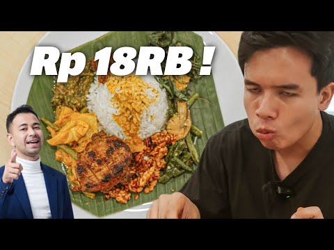 RAFFI AHMAD JUAL NASI PADANG CUMA Rp 18RB! JADI KULINER ARTIS TERENAK ? – SUARA KONSUMEN