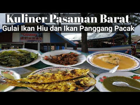 Kuliner Pasaman Barat I Gulai Ikan Hiu, Rendang Lokan dan Ikan Panggang Pacak di Pantai Sasak