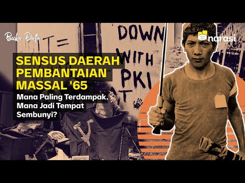 Sensus Daerah Pembunuhan Massal ’65 Mana Paling Terdampak, Mana Jadi Tempat Sembunyi? | Buka Data