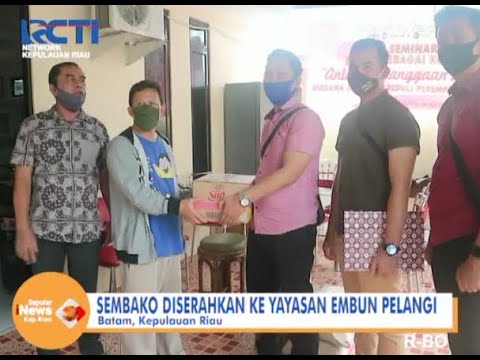 Polda Kepri Bantu Sembako ke Yayasan Embun Pelangi Batam – Seputar Inews Kepri