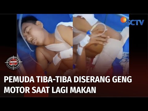 Jadi Korban Penyerangan Geng Motor, Keluarga Pemuda Ini Berharap Bantuan Biaya | Buser