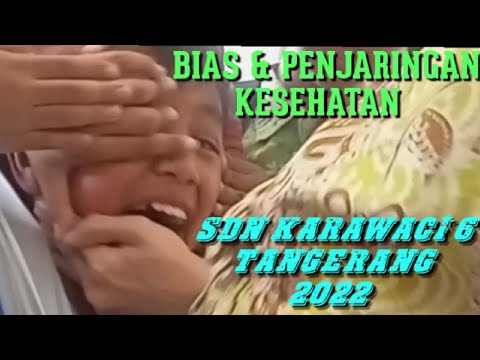 BIAS (Bulan Imunisasi Anak Sekolah) Difteri & Penjaringan Kesehatan SDN Karawaci 6 Tangerang 2022