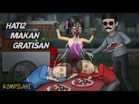 Kuliner Setan – Kompilasi #HORORKOMEDI  | Kartun Lucu, Animasi Hantu