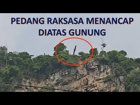 PEDANG RAKSASA DI CITATAH BANDUNG BARAT | MENANCAP DI ATAS GUNUNG