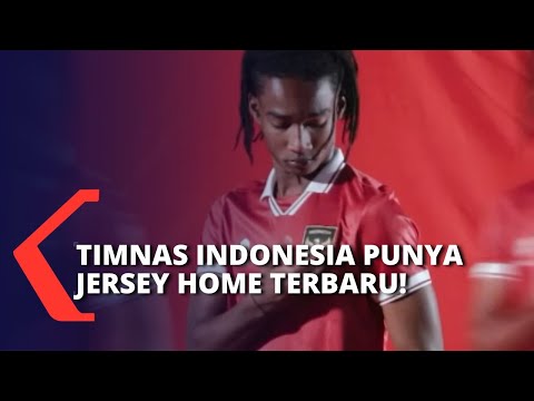 Ini Wajah Baru Jersey Home Timnas Sepak Bola Indonesia! Perpaduan Antara Nuansa Masa Lalu & Kini