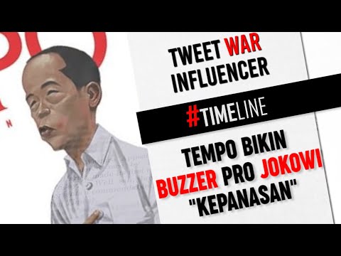 “Gara-Gara” TEMPO, Buzzer Pro Jokowi Kepanasan