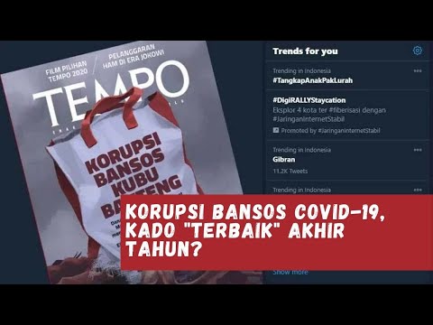 Korupsi Bansos Covid 19 Anak Pak Lurah-Tempo