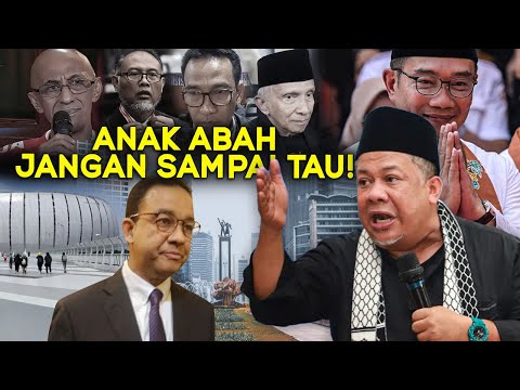 ANIES DILABRAK FAHRI HAMZAH? ANAK ABAH NYESEL. KELANJUTAN BANGUN PARTAI DIBONGKAR NAJWA SHIHAB