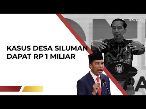 Kasus Desa Siluman Dapat Rp 1 Miliar, Jokowi: Kejar dan Tangkap | TEMPODOTCO