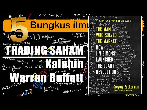 Jim Simons Cara Cuan 60% trading // Buku THE MAN WHO SOLVE THE MARKET (Gregory Zuckerman)