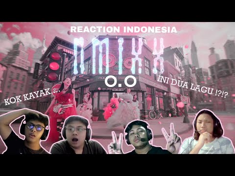 PENGGABUNGAN KONSEP ANTARA SENIOR SENIORNYAA!!!??? NMIXX “O.O” M/V Reaction Indonesia