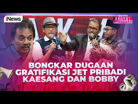 Jet Pribadi Kaesang dan Bobby, Gratifikasi atau Hak Pribadi?  – Rakyat Bersuara 11/09