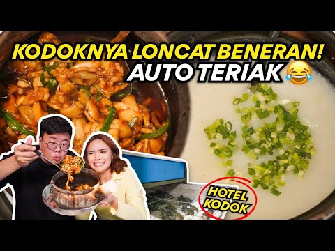 UJI NYALI MAKAN BUBUR KODOK DARI SINGAPUR! Ft @Anak.Kuliner