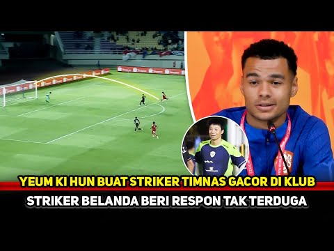 EFEK INSTAN YEUM KI HUN! Timnas tarik perhatian Striker Grade A~STY sambut ketajaman lini serang