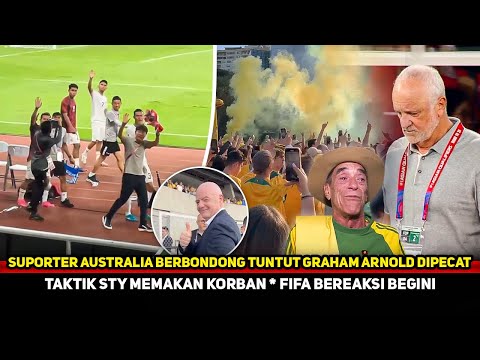 GEMPAR DI AUSTRALIA! Pelatih Top Dunia diambang Pemecatan berkat STY~FIFA Tak percaya Timnas Begini