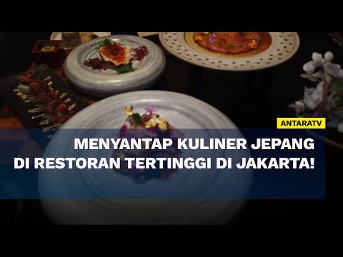 Menyantap kuliner Jepang di restoran tertinggi di Jakarta!