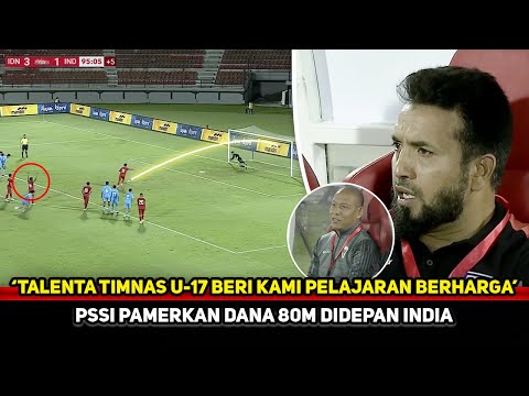 PELATIH INDIA U17 KAGET! Asisten STY terapkan taktik berkelas di ujicoba~PSSI kebanjiran dana