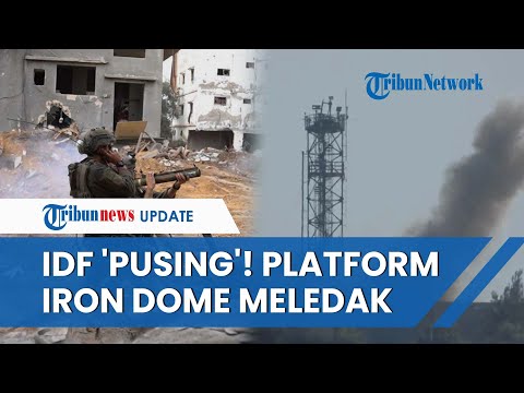 Platform Iron Dome Israel di Ramot Naftali Hancur Berkeping-keping seusai Dihantam Drone Hizbullah