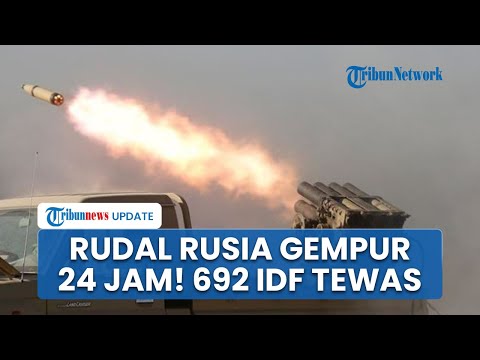 Rangkuman Israel-Hamas: Rudal Rusia Gempur IDF 24 Jam, 692 Tentara Zionis Tewas, Api di Mana-mana