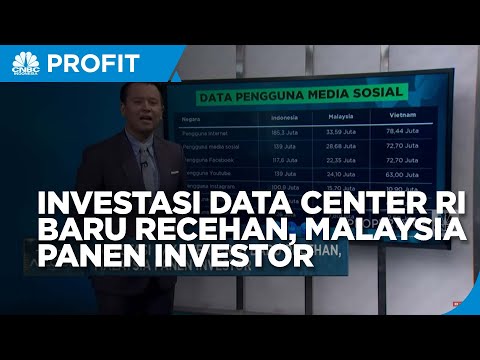 Investasi Data Center RI Baru Recehan, Malaysia Panen Investor