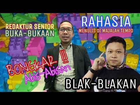 GAWAT! RAHASIA MAJALAH TEMPO DIBONGKAR REDAKTUR SENIOR