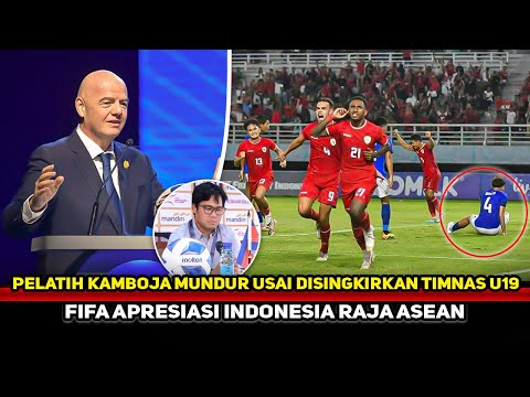 GEGERKAN AFF! Pelatih Kamboja U19 sampai buat keputusan aneh usai dipermalukan Timnas~FIFA Apresiasi