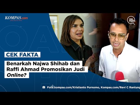 Benarkah Najwa Shihab dan Raffi Ahmad Promosikan Judi Online?