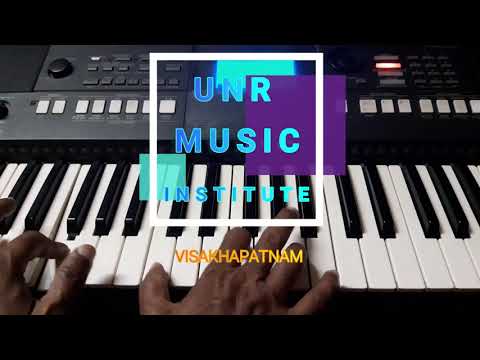 keyboard exercises for beginners – 3 with metronome ( tempo ) by U N RAO UNR MUSIC INSTITUTE