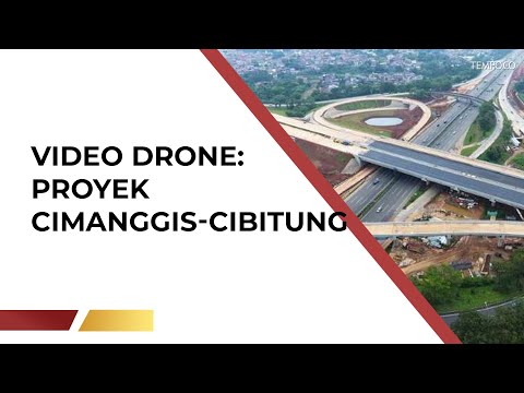 Video Drone: Proyek Cimanggis-Cibitung yang Membelah Cibubur | TEMPODOTCO