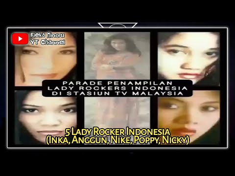 Parade Penampilan 5 Lady Rocker Indonesia Di Stasiun TV Malaysia #Shorts @FiekaMinoru