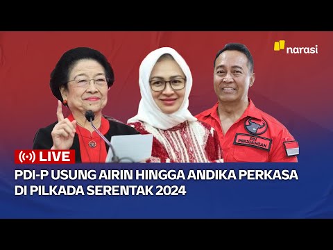 [LIVE] Megawati Umumkan Bakal Calon Kepala Daerah Tahap 3 | Narasi Daily