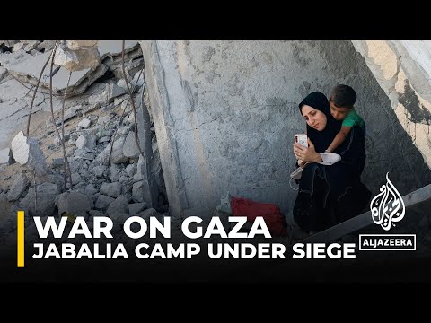 Israeli siege of Gaza’s Jabalia leaves bodies buried under rubble