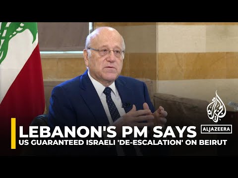 Lebanese PM: US assures reduction in Israeli bombings of Beirut, ceasefire talks ongoing