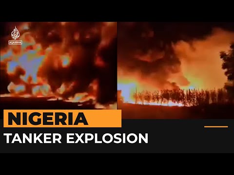 Nigeria fuel tanker explosion kills at least 94 | AJ #shorts