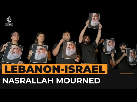 Mourning in Lebanon as Israel keeps bombing after killing Nasrallah | Al Jazeera Newsfeed