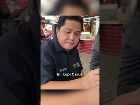 Erick Thohir Kuliner dengan Menteri Perhubungan di Stasiun! Makan Apa??