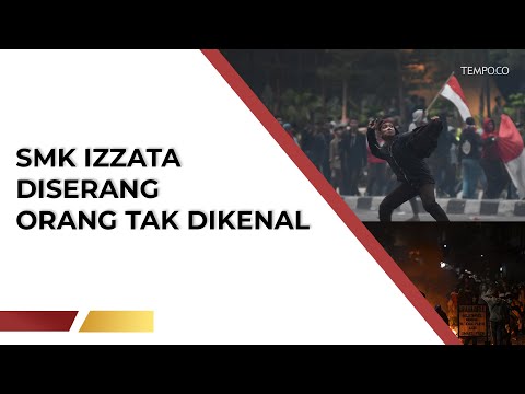 SMK Izzata Depok Diserang Orang Tak Dikenal, Pagar Dirusak | TEMPODOTCO