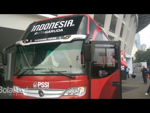 Jelang Asian Games, Timnas Indonesia Mempunyai Bus Baru